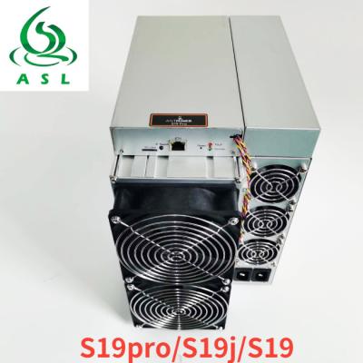 China ASL 3250w Bitmain Antminer S19 S19J S19 XP Pro 100t 104t 110t 140t SHA256 BTC bitmain antminer Miner for sale