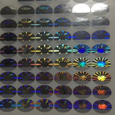 China ODM selbstklebendes Hologramm-gefälschtes Aufkleber-Antifrostschutzmittel der Sicherheits-Aufkleber-3D zu verkaufen