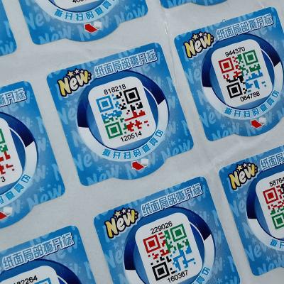 Chine Étiquette de papier de cigarette imperméable à l'eau résistant aux larmes et durable à vendre