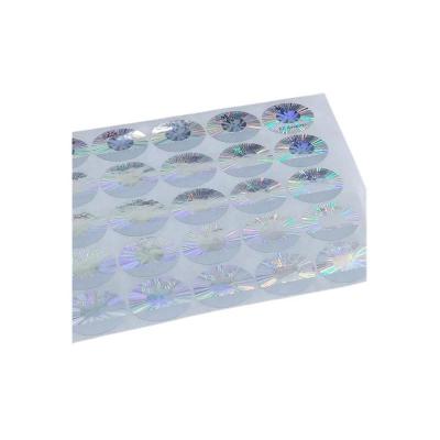 China Custom Laser Hologram Label Adhesive Holographic Sticker Printing for sale
