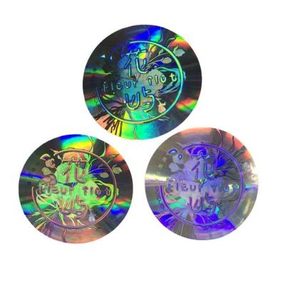 China 3D Holographic Warranty Sticker Label Hologram Custom Security for sale