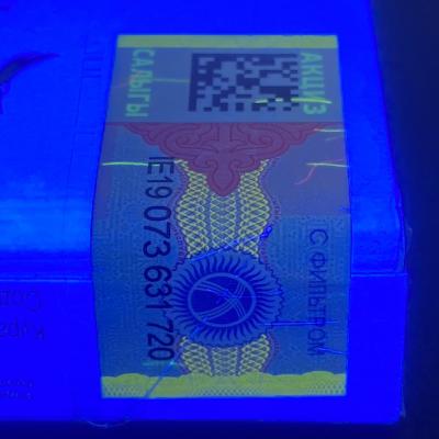 China Security Paper Adhesive Tax Stamp Duty Rainbow Printing / Intaglio Printing Customized for sale