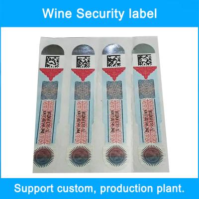 China Waterproof Wine Label Stickers with Tear Resistant Permanent Adhesive Roll Stickers en venta