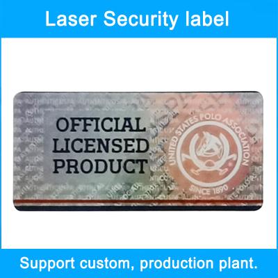 China Silk Screen Printed Security Label Stickers Customized Paper Vinyl PET Die Cut Labels à venda