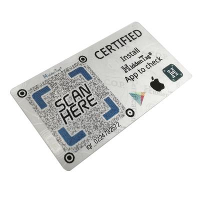 Chine Durable Waterproof QR Code Labels Easy To Scan Paper Stickers Roll Die Cut Sheets à vendre
