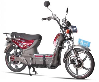 China Bicis eléctricas rojas claras del pedal de las bicis eléctricas más frescas potentes para hombre de AOWA en venta