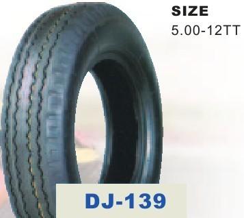 China Electric Tricycle Parts 5.00 - 12 Three Wheel Motorcycle Tire with 37%-56% Rubber Content for sale
