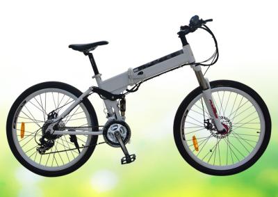 中国 電気バイクをディスク ブレーキが付いている電気自転車を折る折る 50 ポンド 26 インチ 販売のため