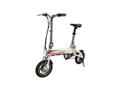 China 300W Motor Powerful Folding Electric Bike , Pedal Assist Electric Bike Foldable for sale