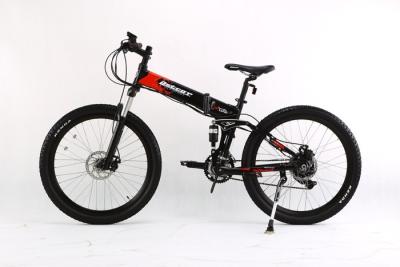 China AOWA Electric Motorized Bicycles Safety Electric Folding Bikes With 26''-1.95 Tire for sale