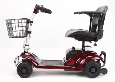 China Scooter de mobilidade elétrica de 4 rodas para idosos de 270W com cesta à venda