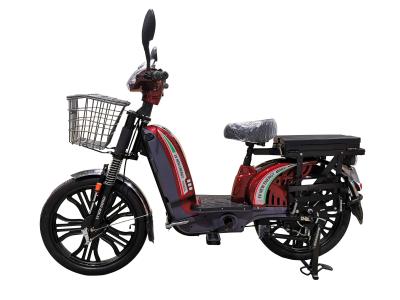 China 50km High Carbon Steel Electric Bike voor volwassenen High Performance E-Bike voor buitenactiviteiten Te koop