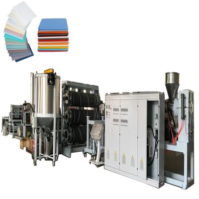 China Sheet Thermoforming ABS Plastic Sheet Making Machine Price for sale