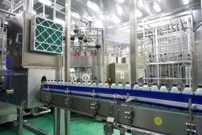 Chine 5 dans 1 remplisseur aseptique de bouteille de solides solubles pour le jus aéré à extrémité élevé à vendre