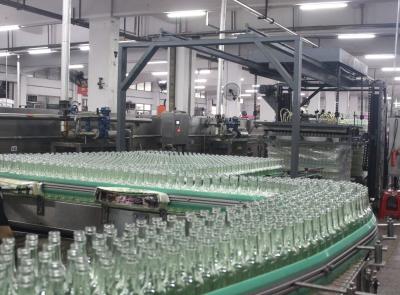 China Juice Glass Bottle Filling Machine aireado en venta