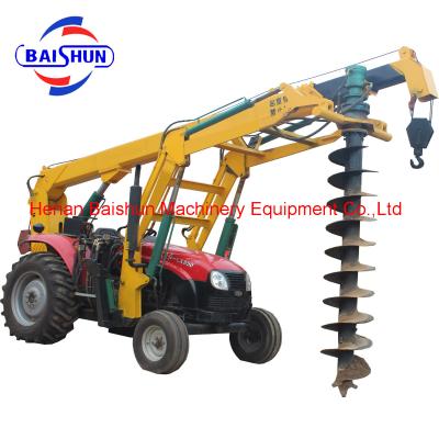 China BS-1004 Hard Rock Electric Pole Drilling Machine in India for sale