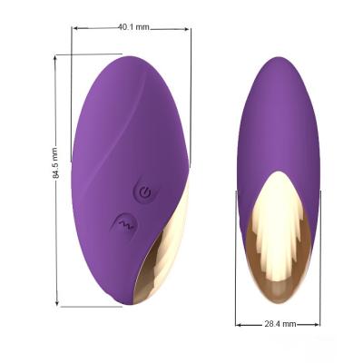 China Comfort Silent Vibrator For Women Vibrating Jump Eggs Vibrating Love Balls Silicone for sale