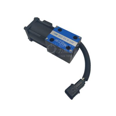 China Three Wire Connector Forklift Solenoid Valve 24V For Chinese CPCD40-100 YQXD100-4200 for sale