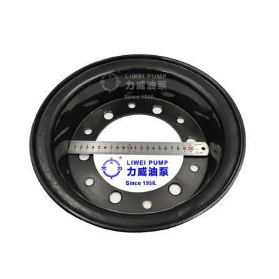 China 6 Hole Forklift Wheel Rim tyre Rim 650x10 N163-221002-000,N163-221001-000 for sale