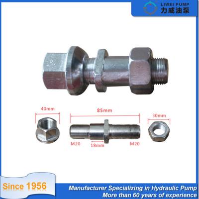China Customized Forklift Tractor Wheel Lug Bolts Nuts QDQ-C1Q3A-20801 for sale