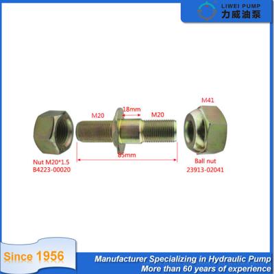 China OEM Tractor Forklift Wheel Rim Bolt And Nut QDQ-25303-20102-YH for sale