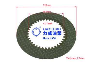 China 3EA-15-11170 Friction Disk Clutch , 41teeth Komatsu Forklift Parts for sale