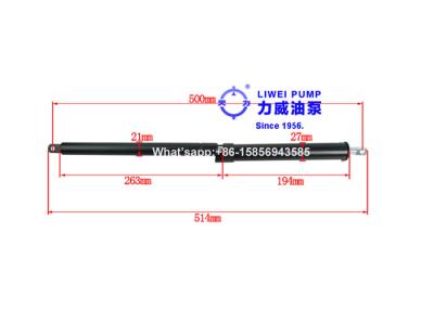 China Japanese Forklift Spare Parts Gas Spring For FD30 T3 C3 22N56-43041 for sale