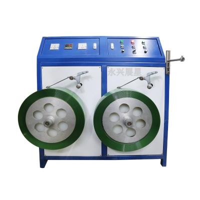 China PET Double Station Strapping Band Winding Machine for sale