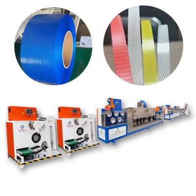 China Fully Automatic PP Strap Production Line , 9mm PP Packing Belt Extrusion Machine for sale