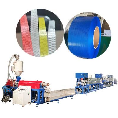 China Single Screw 12mm PP Strapping Roll Manufacturing Machine Sandwich for sale