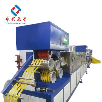 Cina PP Strapping Band Sandwich Packing Belt Making Machine 4 Strips Twin Screw Extruder in vendita