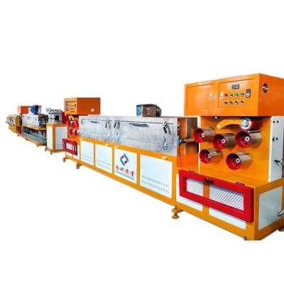 China Semi Automatic PP Plastic Strap Production Line PP Belt Strapping Machine for sale
