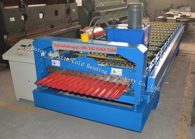 China Corrugated Roof And Wall Panel Roll Forming Machine for sale