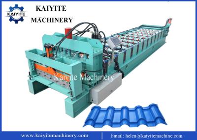 China Metropole Aluminium Roof Tile Roll Forming Machine for sale
