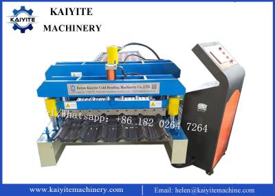 China Glazed Tile Roofing Roll Forming Machine For Congo for sale