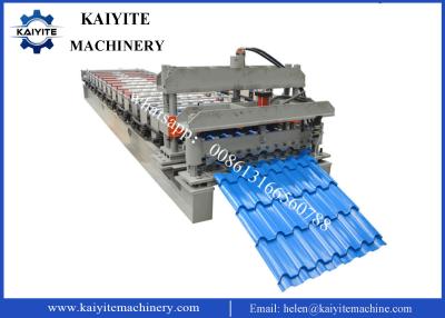 China Glazed Tile Roof Panel Roll Forming Machine for sale