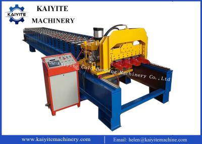 China High Speed Bamboo Glazed Roof Tile Forming Machine for sale