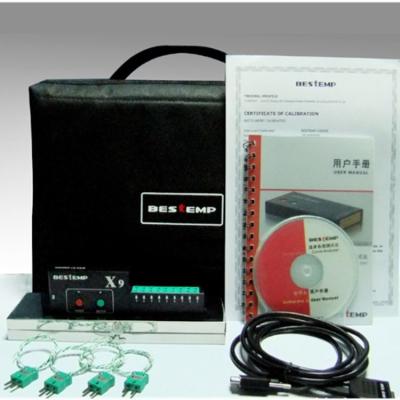China Bestemp Thermocouple SMT Thermal Profiler For Reflow Oven 6 Channels for sale