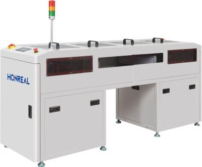 China High Precision Shuttle PCB Inspection Conveyor For Dual Pcb Assembly Line for sale