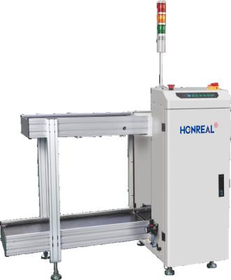 China PLC Control PCB Loader And Unloader 1-4 Step Pitches 3 Magazines Loading Capability for sale