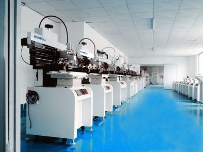 China 220V 100W SMT Stencil Printer , Flat Bed Screen Printer For Pcb Board Printing for sale