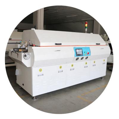 China 6 Zones SMT Reflow Soldering Machine Oven Lead Free For PCB Production Line for sale
