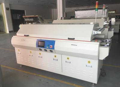 China 6 Zones SMT Reflow Soldering Machine Hot Air Reflow Oven 1938mm Heating Tunnel for sale