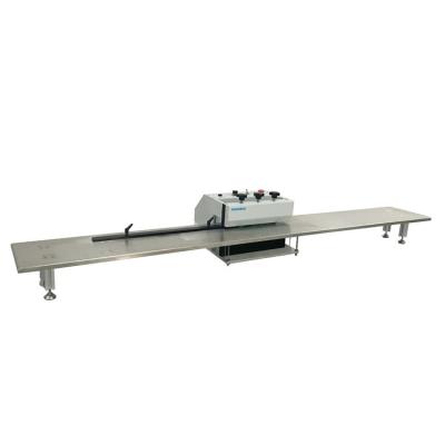 China LED Multi Blade PCB V Groove Cutting Machine 200mm/S Spindle Speed for sale