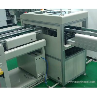 China Automatic 90 Degree PCB Turn Conveyor With SMEMA Signal Multifunctional for sale