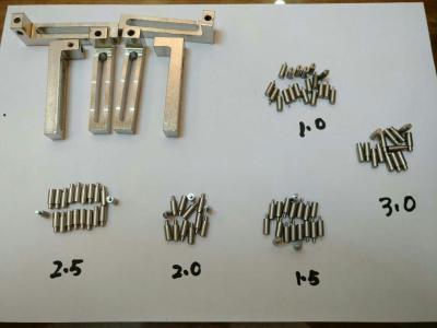 China Stainless Steel L Type Holder And Support Pin For Semi-Automatic Solder Paste Printer for sale