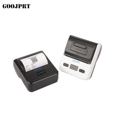China 80mm Type-C Thermal Receipt Printer USB+Bluetooth Interface Portable Wireless Label Maker 2 in 1 Mini Thermal Printer for sale