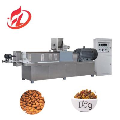 China 90mm Screw Diameter Dry Pet Food Pallet Making Machine for Raw Pet Food Production for sale