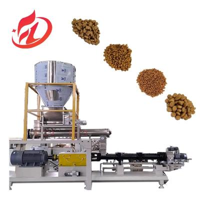 China Automatic pet food extruder pet food making machine cat food making machine for sale
