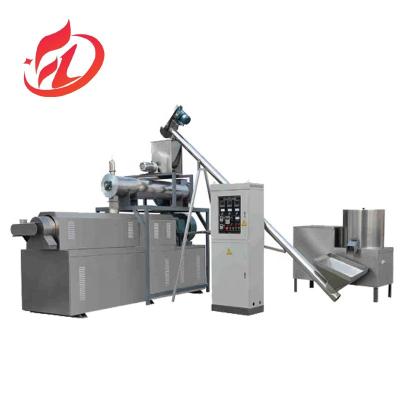 China Automatic Twin Screw Extruder Pet Food Production Line Machine for 1-8mm Dog Feed Pellets for sale